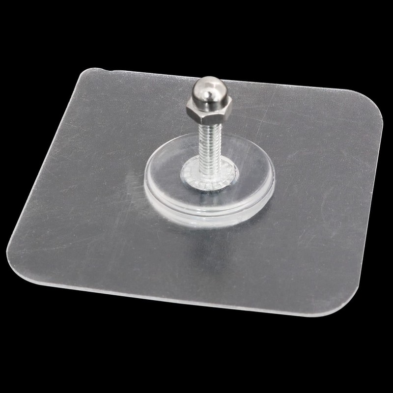 TAODAN 12PCS 18mm Adhesive Suction Sticker for no-Drilling Bathroom Shower