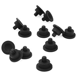 815689 - Rejilla de goma de repuesto para estufa de gas Wolf CT, partes de la gama de almohadillas para orejas de rejilla de quemador Serie GR Gas Range Wolf Gas Cooktop Burner Grate Pies de rejilla,