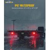 Partsam Wireless LED Trailer Light Kit, Square Portable Magnetic Stop