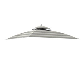 Garden Winds Replacement Canopy for The Somerset Gazebo - Standard 350 - Stripe Stone