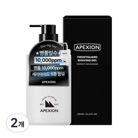Effection Frostguard Perfect Cica Shaving Gel, 2, 300ml / 에펙션 프로스트가드 퍼펙트 시카 쉐이빙 젤, 2개, 300ml