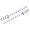sourcing map 100Pcs 1/8"x3/8" Round Head Closed End Blind Rivets,