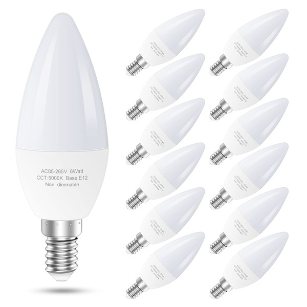 60 Watt Led Candelabra Bulbs Equivalent, E12 Led Ceiling Fan