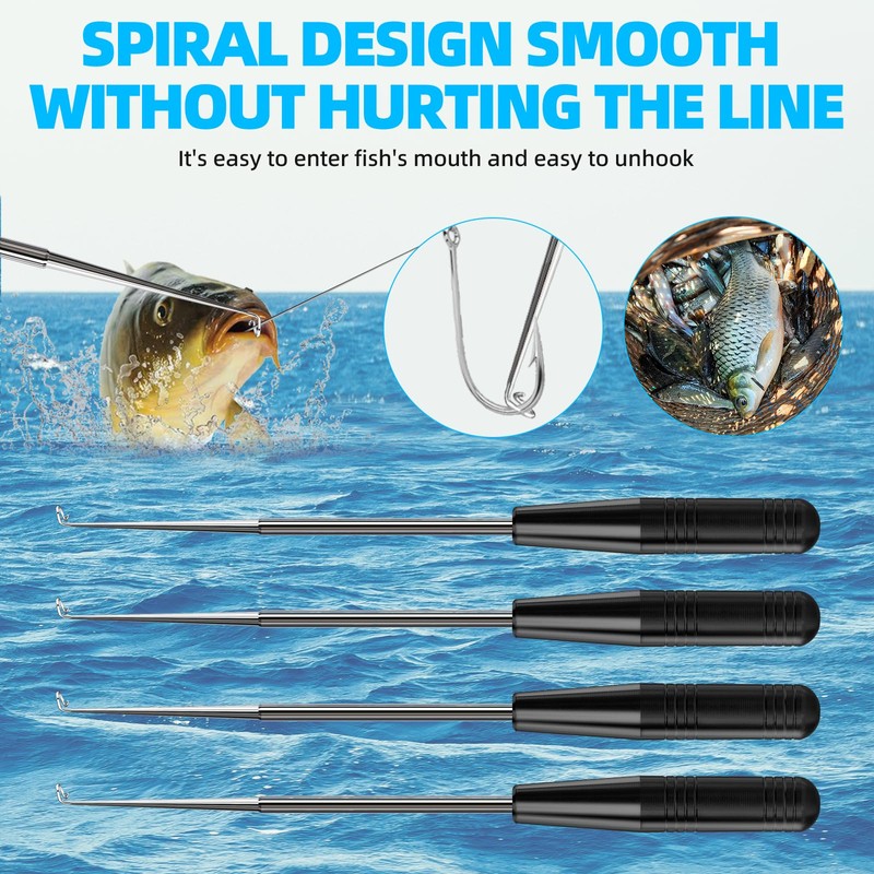 Lianup Fish Hook Remover Tool,Fishing Hook Quick Removal Device,Fishing Gear