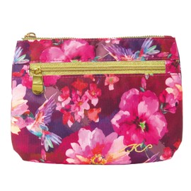 Floral Series Makeup Pouch, Pouch, Cosmetic Pouch, Tissue Case, Pink, Floral Pattern, Flower.., Pink