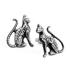 Controse Feral Bones Cat Earrings