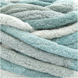 Chenillove Super Big Print - Super Thick Chenille Yarn, 300g/36m (Aqua - 005)