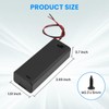 SDTC Tech 1 x 1.5V AA Battery Holder with Wires,