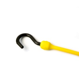 The Better Bungee BBC24NY Polyurethane Cord w/Overmolded Nylon Ends,24"Yellow (Made in USA)