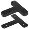 heneng 6 Pcs T Shaped Mending Plates, 6-1/2" x 1-1/2",