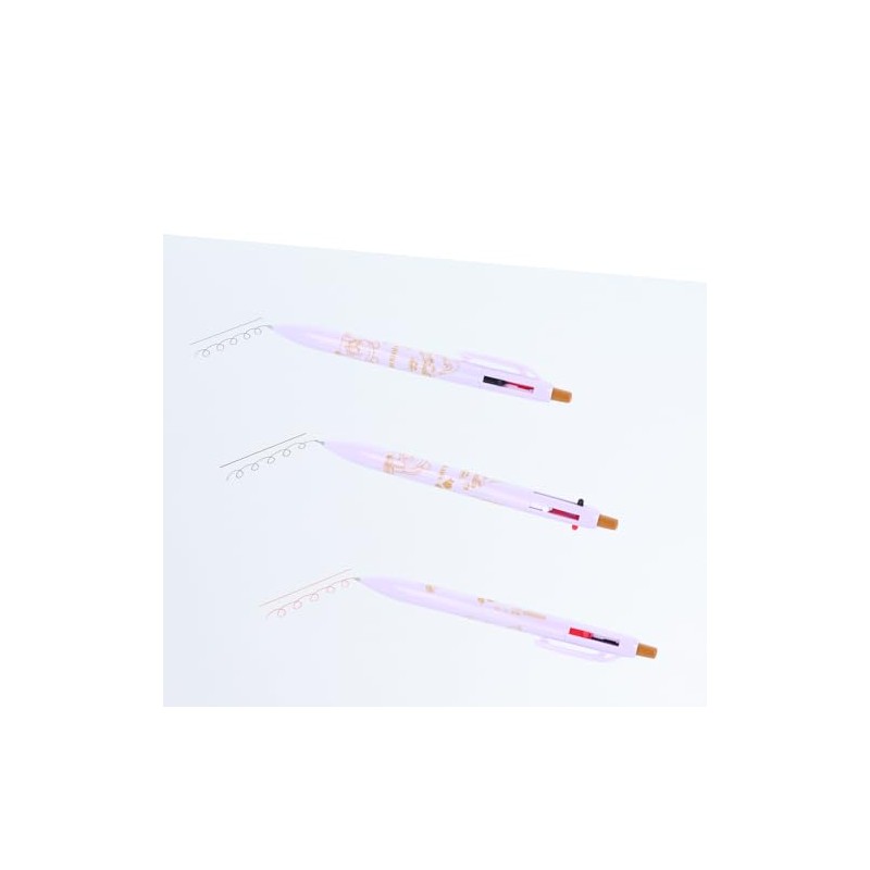 Sunstar Stationery Chiikawa Multicolor Pen, Sharp & 2 Balls, Wonder