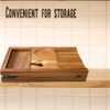 XcE Foldable Bathtub Tray Expandable to 105cm for Luxury Bath,