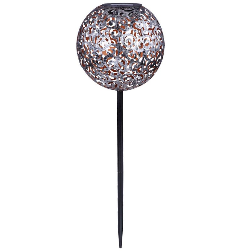 Globo 33743 LED Solar Outdoor Plug Light Patio Decor Mesh