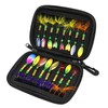 16pcs Fishing Spoons Lures Metal Baits Set forCasting Spinner Fishing