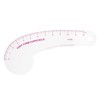 KEARING 12Inch Clear Vary Form Curve Ruler for Sewing, Sandwich