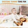 Bundaloo Monkey Tummy Time Water Play Mat for Babies, Soft