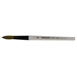 Daler-Rowney Graduate Watercolour Brush, Pony & Synthetic Blend, Short Handle, Round Wash, 26