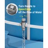 SHAPON Dual Split Hose Plunger Valve Compatible with Intex Pool
