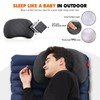 HIKENTURE Inflatable Pillow, Camping Pillow, Inflatable Pillow, Camping Travel Pillow,
