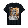 Wolf Wolves Art Graphic T-Shirt