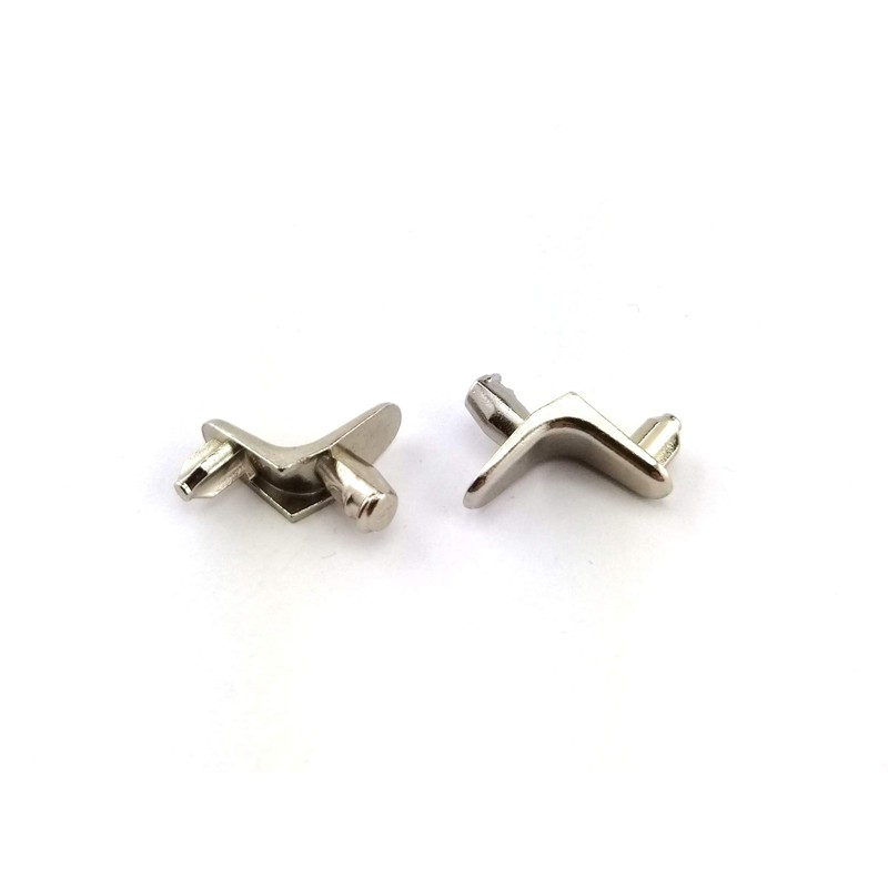 Pack of 10 Floor Support with Nose Angled Shelf Support