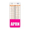 APRN Badge Buddy Vertical w/Height & Weight Conversion Charts (Oversized,