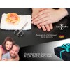 Premium Nail Scissors from Solingen with One-Sided Micro Teeth Toenail