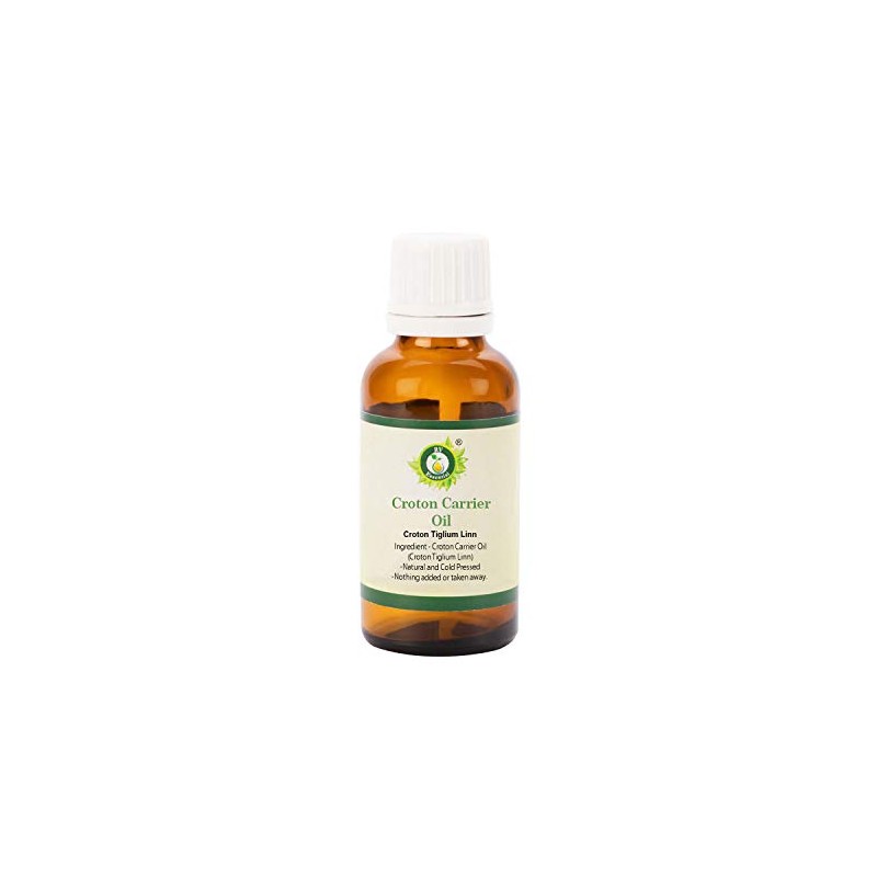 R V Essential Croton Carrier Oil 15ml (0.507oz)- Croton Tiglium