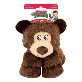KONG Stretchezz Legz Bear Dog Toy, Large Multicolour