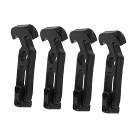 Operitacx 4pcs Elastic t Handle Rubber Latches Tool Box Latches Car Hood Straps Trailer Box T-Handle Rubber Heavy Duty Cabinet Installation Tools