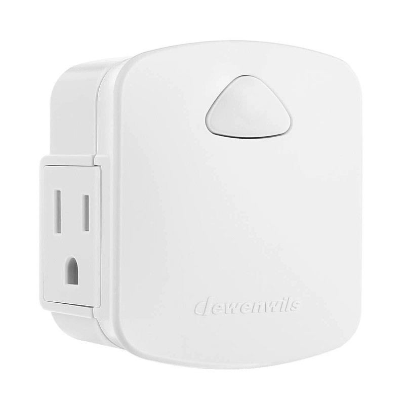 DEWENWILS Wireless Remote Control Outlet Plug Easy Setup 100Ft Range
