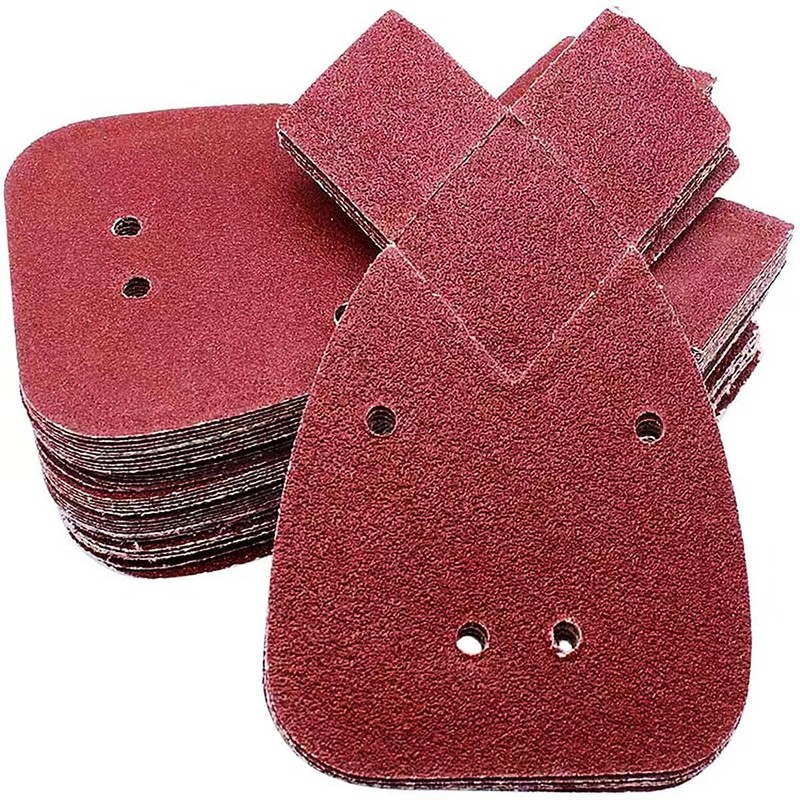 50pcs 120 Grit Sanding Sheets for Black and Decker Mouse