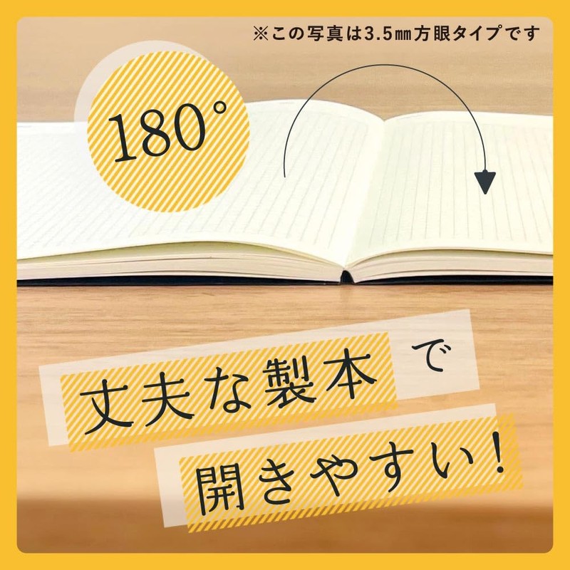 Nippon Management Association NOLTY Notebook, Horizontal Slim, Horizontal Ruled Cross,