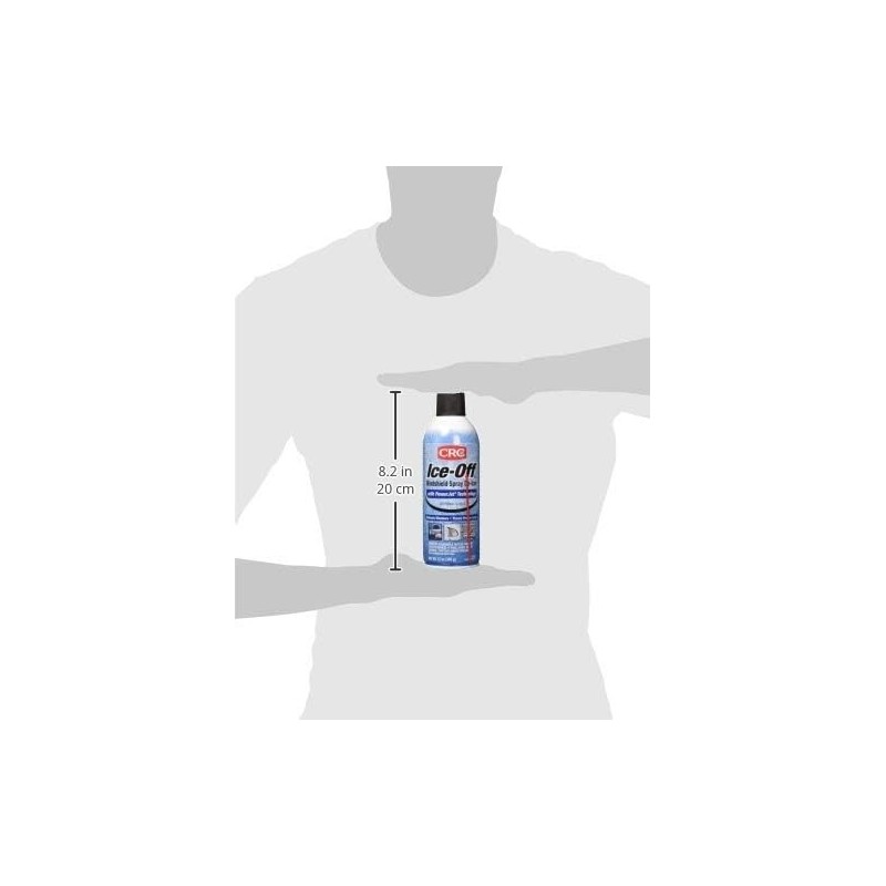 CRC NEW Ice-Off Windshield Spray De-Icer, 12 Wt Oz, 05346