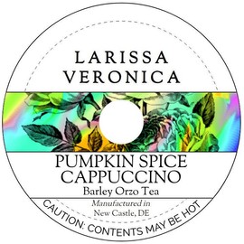 Pumpkin Spice Cappuccino Barley Orzo Tea (Single Serve K-Cup Pods) (12 pods, ZIN: 578149) - 2 Pack