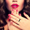 Non fading glossy plain circle fashionable stainless steel couple ring