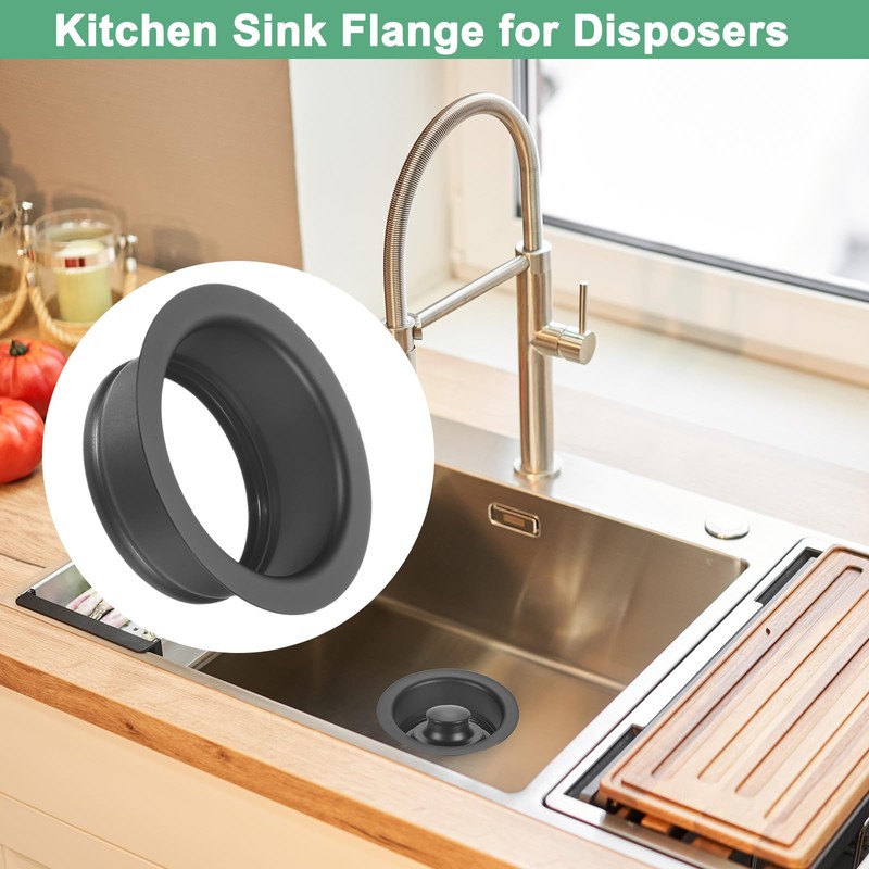 M METERXITY 1-Pack Garbage Disposal Sink Flange, Kitchen Sink Replacement
