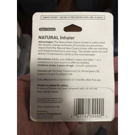 choice new choice natural inhaler quick action allergies and more