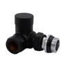Vancoco Thermostatic Radiator Valve Corner Modern TRV Radiator Valve 15mm