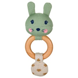 Sterntaler Stay true to nature Grasping Toy Rabbit Kinni, Age 0-36 Months, 19 x 11 cm