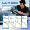 5 PLUS® Silicone Wiper Blades 22 inch wiper blades 2
