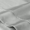 Moonlight Bedding Satin Silver Pillow Cases 2 Pack - Pillowcase
