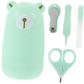 BESPORTBLE 1Set Nail Care Kit Nail Clippers Scissors Safe Gentle Grooming Tools for Newborns Lightweight Easy to Store for Showers