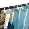 Careyoungs Plastic Shower Curtain Hooks White Curtain C Rings for