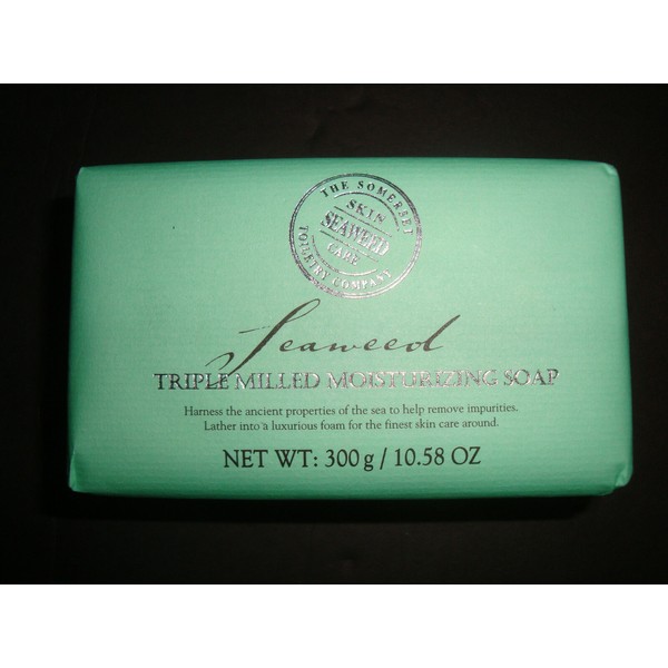 New Somerset Toiletry Made in Portugal 10.58oz 300g Luxury Bath Bar Soap Seaweed