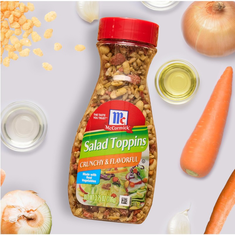 McCormick Salad Toppins Crunchy & Flavorful, 3.75 oz