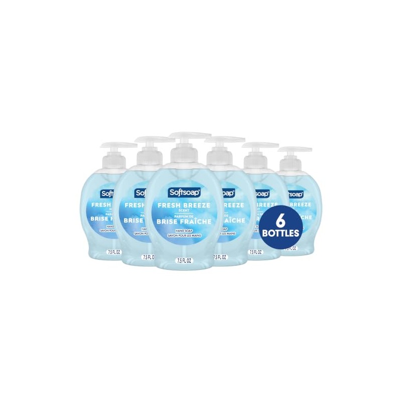 Softsoap Liquid Hand Soap, Fresh Breeze - 7.5 fluid Ounce