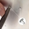 3/16" Diameter X 3/8" Length Brazier Head Solid Aluminum Rivets,