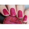 ILNP Closure - Apple Red Holographic Nail Polish