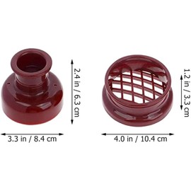 Moldes para Hornear Donas y Postres Forma Redonda y Piña, Kit de 4 Unidades Antiadherentes, Fabricados en Plástico Duradero para Uso en Horno